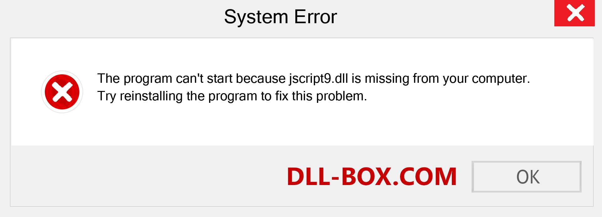  jscript9.dll file is missing?. Download for Windows 7, 8, 10 - Fix  jscript9 dll Missing Error on Windows, photos, images